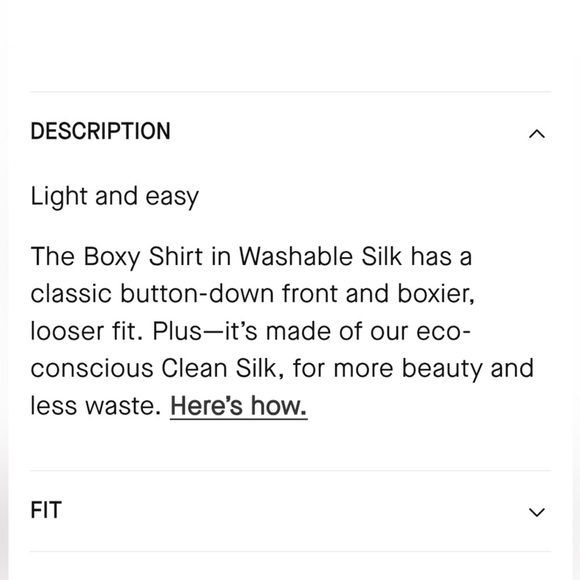 EVERLANE The Boxy Shirt in Washable Silk in Black size 4 - Picture 11 of 11